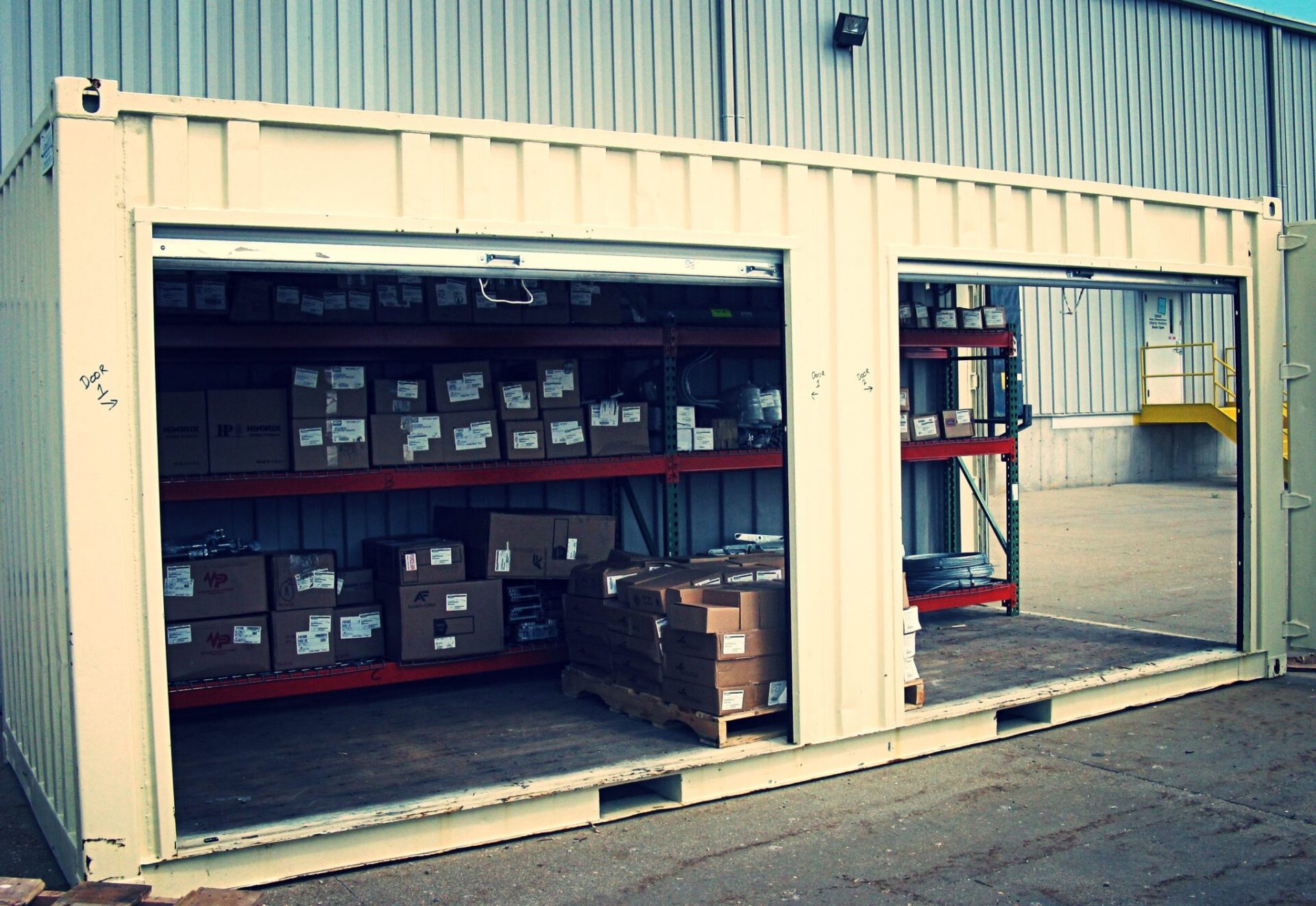 Job site containers offer secure, easy access to materials