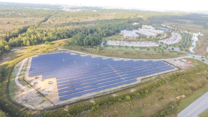 Large South Carolina solar farm