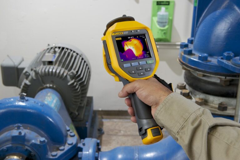 Infrared preventive maintenance monitors critical equipment temperature