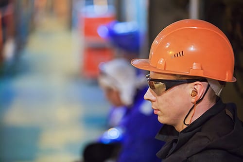 Hearing protection safety tips for loud construction, industrial areas