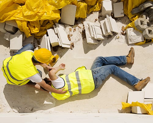 job site injury