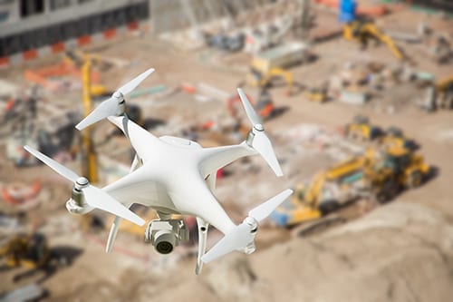 the rise of drones in construction
